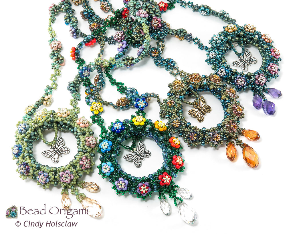 Bead Origami ~ Beaded Art By Cindy Holsclaw